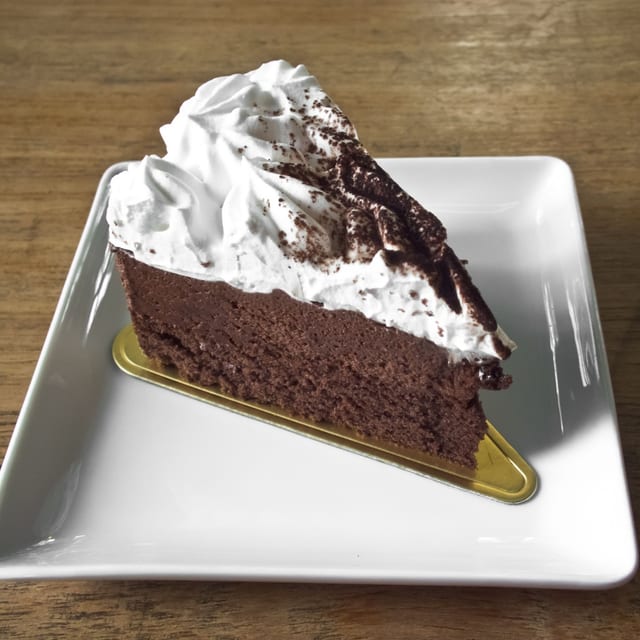 Chocolate Mousse Cake.
